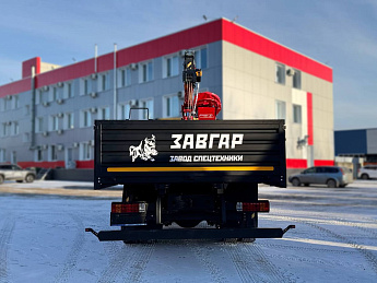 Бортовой FAW CA3250 с КМУ HORYONG HRS216_5
